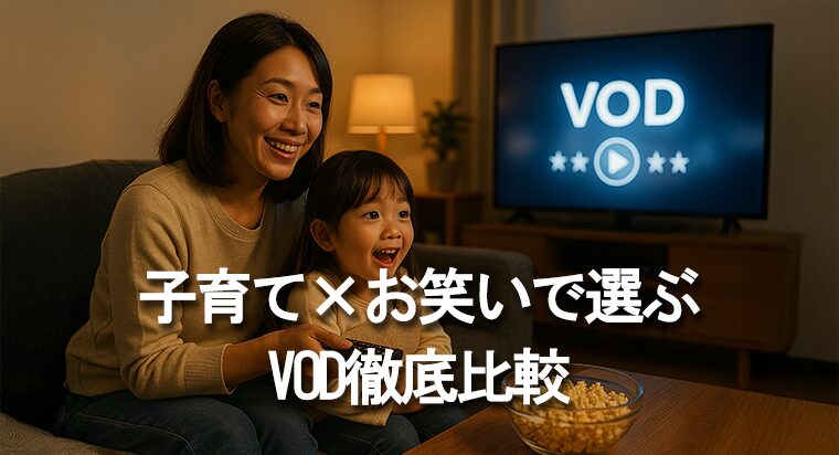 子育て中ママ向けVOD