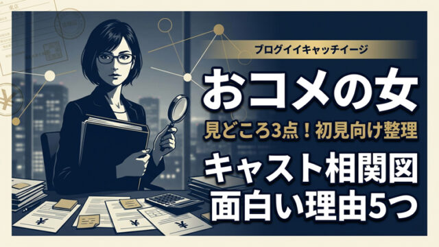 おコメの女の見どころ