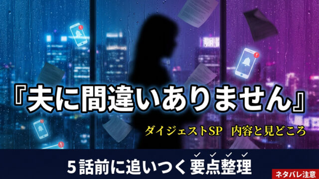 夫に間違いありません5話は？